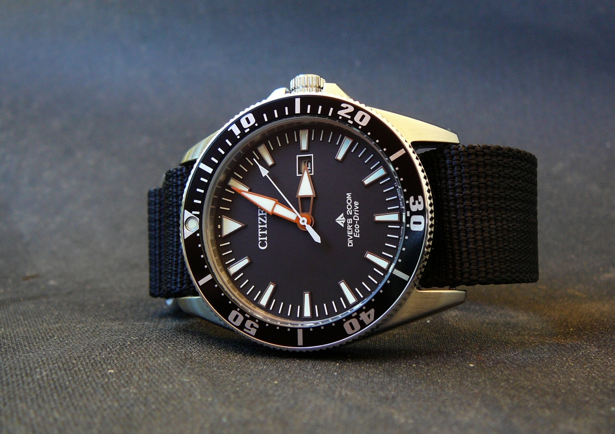 citizen diver blue